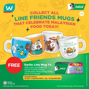 Watsons-Darlie-Free-Line-Friends-Mugs-Promotion-350x350 - Beauty & Health Cosmetics Health Supplements Johor Kedah Kelantan Kuala Lumpur Melaka Negeri Sembilan Pahang Penang Perak Perlis Personal Care Promotions & Freebies Putrajaya Sabah Sarawak Selangor Terengganu 