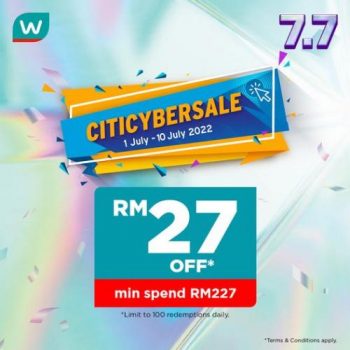 Watsons-Online-Citi-Cyber-Sale-350x350 - Beauty & Health Cosmetics Health Supplements Johor Kedah Kelantan Kuala Lumpur Malaysia Sales Melaka Negeri Sembilan Online Store Pahang Penang Perak Perlis Personal Care Putrajaya Sabah Sarawak Selangor Terengganu 