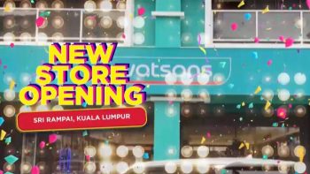 Watsons-Opening-Promotion-at-Sri-Rampai-350x197 - Beauty & Health Cosmetics Fragrances Health Supplements Kuala Lumpur Personal Care Promotions & Freebies Selangor 