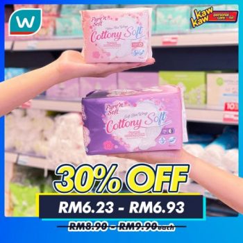 Watsons-Sanitary-Protection-Sale-11-350x350 - Beauty & Health Cosmetics Fragrances Hair Care Johor Kedah Kelantan Kuala Lumpur Malaysia Sales Melaka Negeri Sembilan Online Store Pahang Penang Perak Perlis Personal Care Putrajaya Sabah Sarawak Selangor Skincare Terengganu 