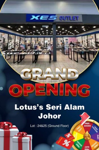 XES-Shoes-Opening-Promotion-at-Lotuss-Seri-Alam-350x527 - Fashion Accessories Fashion Lifestyle & Department Store Footwear Johor Promotions & Freebies 