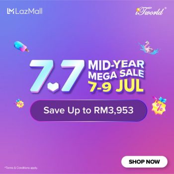 iTworld-Mid-Year-Mega-Sale-on-Lazada-350x350 - Computer Accessories Electronics & Computers IT Gadgets Accessories Johor Kedah Kelantan Kuala Lumpur Laptop Malaysia Sales Melaka Mobile Phone Negeri Sembilan Online Store Pahang Penang Perak Perlis Putrajaya Sabah Sarawak Selangor Terengganu 