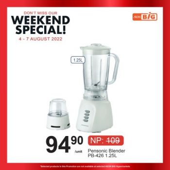 AEON-BiG-Weekend-Promotion-17-350x350 - Johor Kedah Kelantan Kuala Lumpur Melaka Negeri Sembilan Pahang Penang Perak Perlis Promotions & Freebies Putrajaya Sabah Sarawak Selangor Supermarket & Hypermarket Terengganu 