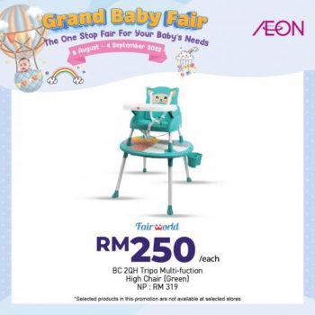 AEON-Grand-Baby-Fair-Promotion-6-350x350 - Johor Kedah Kelantan Kuala Lumpur Melaka Negeri Sembilan Pahang Penang Perak Perlis Promotions & Freebies Putrajaya Sabah Sarawak Selangor Supermarket & Hypermarket Terengganu 