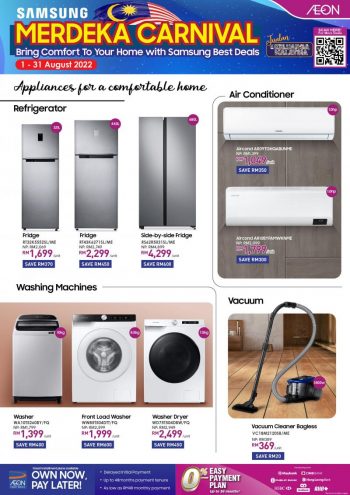 AEON-Samsung-Merdeka-Promotion-1-350x495 - Electronics & Computers Home Appliances Johor Kedah Kelantan Kitchen Appliances Kuala Lumpur Melaka Negeri Sembilan Pahang Penang Perak Perlis Promotions & Freebies Putrajaya Sabah Sarawak Selangor Supermarket & Hypermarket Terengganu 