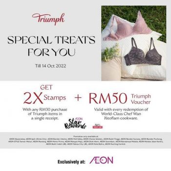 AEON-Triumph-Promotion-350x350 - Johor Kedah Kelantan Kuala Lumpur Melaka Negeri Sembilan Pahang Penang Perak Perlis Promotions & Freebies Putrajaya Sabah Sarawak Selangor Supermarket & Hypermarket Terengganu 