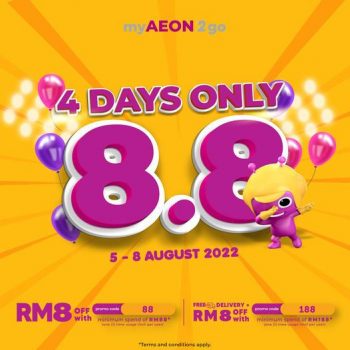 AEON-myAEON2go-8.8-Sale-350x350 - Johor Kedah Kelantan Kuala Lumpur Malaysia Sales Melaka Negeri Sembilan Pahang Penang Perak Perlis Putrajaya Sabah Sarawak Selangor Supermarket & Hypermarket Terengganu 