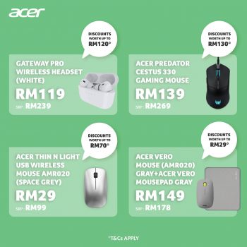 Acer-Day-2022-e-Store-Sale-7-350x350 - Computer Accessories Electronics & Computers IT Gadgets Accessories Johor Kedah Kelantan Kuala Lumpur Laptop Malaysia Sales Melaka Negeri Sembilan Online Store Pahang Penang Perak Perlis Putrajaya Sabah Sarawak Selangor Terengganu 