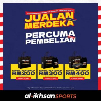 Al-Ikhsan-Sports-Merdeka-Promotion-350x350 - Apparels Fashion Accessories Fashion Lifestyle & Department Store Footwear Johor Kedah Kelantan Kuala Lumpur Melaka Negeri Sembilan Pahang Penang Perak Perlis Promotions & Freebies Putrajaya Sabah Sarawak Selangor Sportswear Terengganu 