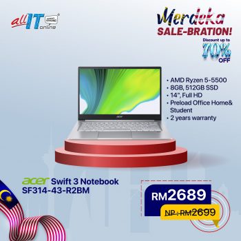 All-It-Hypermarket-Merdeka-Sale-Bration-8-350x350 - Computer Accessories Electronics & Computers IT Gadgets Accessories Johor Kedah Kelantan Kuala Lumpur Malaysia Sales Melaka Negeri Sembilan Online Store Pahang Penang Perak Perlis Putrajaya Sabah Sarawak Selangor Terengganu 