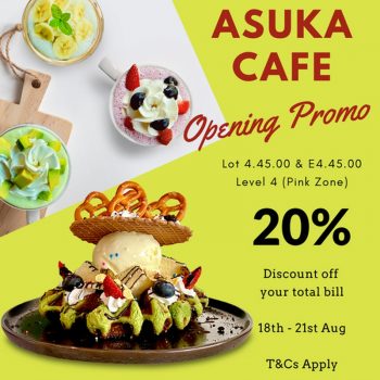 Asuka-Cafe-Opening-Deal-at-Pavilion-350x350 - Beverages Food , Restaurant & Pub Kuala Lumpur Promotions & Freebies Selangor 