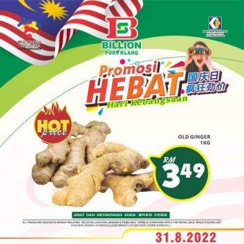 BILLION-Merdeka-Promotion-at-Port-Klang-3-350x350 - Promotions & Freebies Selangor Supermarket & Hypermarket 