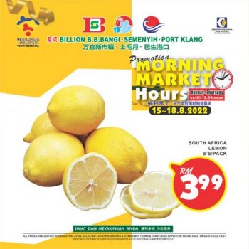 BILLION-Morning-Market-Promotion-11-1-350x350 - Kuala Lumpur Promotions & Freebies Selangor Supermarket & Hypermarket 