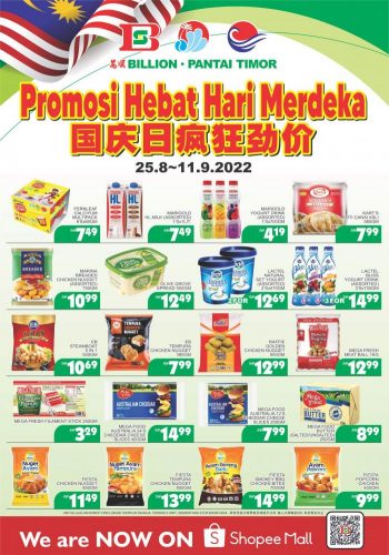 BILLION-Pantai-Timor-Merdeka-Promotion-350x500 - Johor Kedah Kelantan Kuala Lumpur Melaka Negeri Sembilan Pahang Penang Perak Perlis Promotions & Freebies Putrajaya Sabah Sarawak Selangor Supermarket & Hypermarket Terengganu 