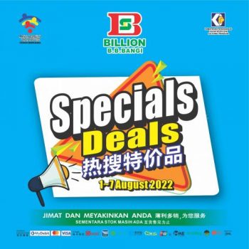 BILLION-Special-Promotion-at-Bandar-Baru-Bangi-350x350 - Promotions & Freebies Selangor Supermarket & Hypermarket 
