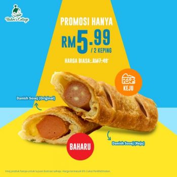 Bakers-Cottage-Danish-Sosej-Promotion-350x350 - Beverages Food , Restaurant & Pub Johor Kedah Kelantan Kuala Lumpur Melaka Negeri Sembilan Pahang Penang Perak Perlis Promotions & Freebies Putrajaya Sabah Sarawak Selangor Terengganu 