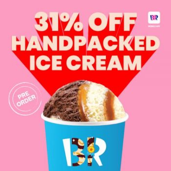 Baskin-Robbins-31Day-Pre-Order-31-OFF-Promotion-1-350x350 - Beverages Food , Restaurant & Pub Ice Cream Johor Kedah Kelantan Kuala Lumpur Melaka Negeri Sembilan Pahang Penang Perak Perlis Promotions & Freebies Putrajaya Sabah Sarawak Selangor Terengganu 