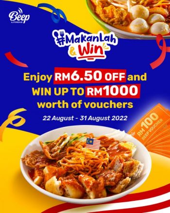 Beep-Merdeka-Spend-Win-Promotion-350x438 - Beverages Food , Restaurant & Pub Johor Kedah Kelantan Kuala Lumpur Melaka Negeri Sembilan Online Store Pahang Penang Perak Perlis Promotions & Freebies Putrajaya Sabah Sarawak Selangor Terengganu 
