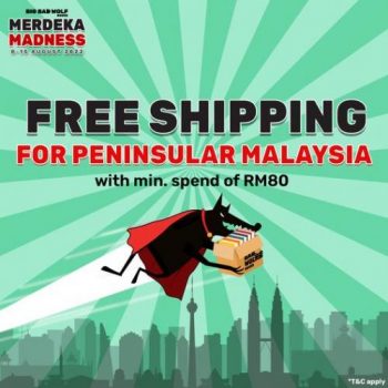 Big-Bad-Wolf-Online-Merdeka-Madness-Free-Shipping-Promotion-350x350 - Books & Magazines Johor Kedah Kelantan Kuala Lumpur Melaka Negeri Sembilan Online Store Pahang Penang Perak Perlis Promotions & Freebies Putrajaya Sabah Sarawak Selangor Terengganu 