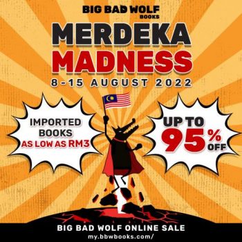 Big-Bad-Wolf-Online-Merdeka-Madness-Sale-350x349 - Books & Magazines Johor Kedah Kelantan Kuala Lumpur Malaysia Sales Melaka Negeri Sembilan Online Store Pahang Penang Perak Perlis Putrajaya Sabah Sarawak Selangor Stationery Terengganu 