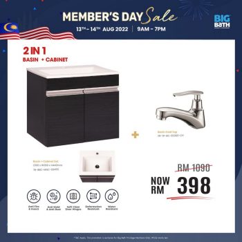 Big-Bath-Members-Day-Sale-14-350x350 - Home & Garden & Tools Home Hardware Johor Kedah Kelantan Kuala Lumpur Malaysia Sales Melaka Negeri Sembilan Pahang Penang Perak Perlis Putrajaya Sabah Sanitary & Bathroom Sarawak Selangor Terengganu 