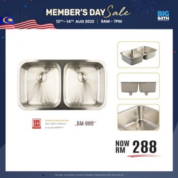 Big-Bath-Members-Day-Sale-16-350x350 - Home & Garden & Tools Home Hardware Johor Kedah Kelantan Kuala Lumpur Malaysia Sales Melaka Negeri Sembilan Pahang Penang Perak Perlis Putrajaya Sabah Sanitary & Bathroom Sarawak Selangor Terengganu 