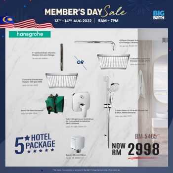 Big-Bath-Members-Day-Sale-17-350x350 - Home & Garden & Tools Home Hardware Johor Kedah Kelantan Kuala Lumpur Malaysia Sales Melaka Negeri Sembilan Pahang Penang Perak Perlis Putrajaya Sabah Sanitary & Bathroom Sarawak Selangor Terengganu 