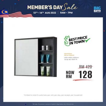 Big-Bath-Members-Day-Sale-3-350x350 - Home & Garden & Tools Home Hardware Johor Kedah Kelantan Kuala Lumpur Malaysia Sales Melaka Negeri Sembilan Pahang Penang Perak Perlis Putrajaya Sabah Sanitary & Bathroom Sarawak Selangor Terengganu 