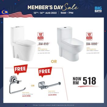 Big-Bath-Members-Day-Sale-8-350x350 - Home & Garden & Tools Home Hardware Johor Kedah Kelantan Kuala Lumpur Malaysia Sales Melaka Negeri Sembilan Pahang Penang Perak Perlis Putrajaya Sabah Sanitary & Bathroom Sarawak Selangor Terengganu 