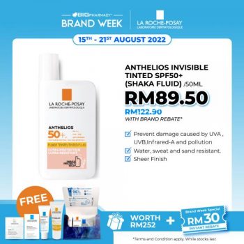 Big-Pharmacy-La-Roche-Posay-Brand-Week-Promotion-3-350x350 - Beauty & Health Health Supplements Johor Kedah Kelantan Kuala Lumpur Melaka Negeri Sembilan Online Store Pahang Penang Perak Perlis Personal Care Promotions & Freebies Putrajaya Sabah Sarawak Selangor Skincare Terengganu 