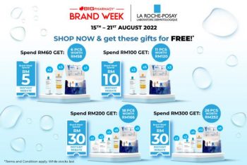 Big-Pharmacy-La-Roche-Posay-Brand-Week-Promotion-350x235 - Beauty & Health Health Supplements Johor Kedah Kelantan Kuala Lumpur Melaka Negeri Sembilan Online Store Pahang Penang Perak Perlis Personal Care Promotions & Freebies Putrajaya Sabah Sarawak Selangor Skincare Terengganu 