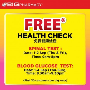 Big-Pharmacy-Members-Day-Promotion-at-PJ-SS2-Kota-Kemuning-2-350x350 - Beauty & Health Cosmetics Health Supplements Personal Care Promotions & Freebies Selangor 