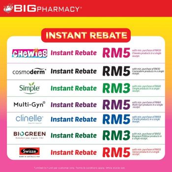 Big-Pharmacy-Members-Day-Promotion-at-PJ-SS2-Kota-Kemuning-3-350x350 - Beauty & Health Cosmetics Health Supplements Personal Care Promotions & Freebies Selangor 