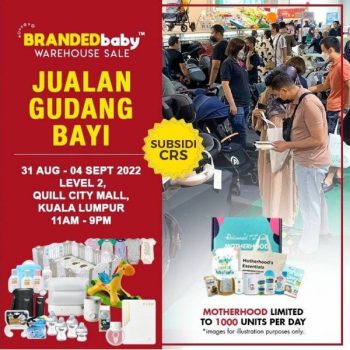 Branded-Baby-Warehouse-Sale-at-Quill-City-Mall-350x350 - Baby & Kids & Toys Babycare Children Fashion Kuala Lumpur Selangor Warehouse Sale & Clearance in Malaysia 