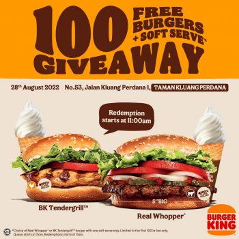 Burger-King-Opening-Freebies-Giveaway-at-Kluang-Perdana-1-350x350 - Beverages Burger Food , Restaurant & Pub Johor Promotions & Freebies 
