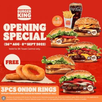 Burger-King-Opening-Promotion-at-Tasek-Central-2-350x350 - Beverages Burger Food , Restaurant & Pub Johor Promotions & Freebies 
