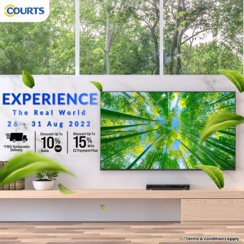 COURTS-Experience-the-Real-World-Promo-350x350 - Electronics & Computers Home Appliances Johor Kedah Kelantan Kitchen Appliances Kuala Lumpur Melaka Negeri Sembilan Pahang Penang Perak Perlis Promotions & Freebies Putrajaya Sabah Sarawak Selangor Terengganu 