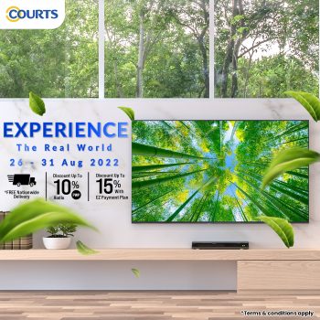 COURTS-Experience-the-Real-World-Promo-8-350x350 - Electronics & Computers Home Appliances Johor Kedah Kelantan Kitchen Appliances Kuala Lumpur Melaka Negeri Sembilan Pahang Penang Perak Perlis Promotions & Freebies Putrajaya Sabah Sarawak Selangor Terengganu 