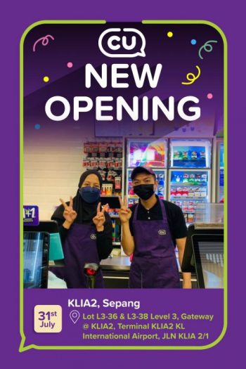 CU-Opening-Promotion-at-KLIA2-350x525 - Kuala Lumpur Promotions & Freebies Selangor Supermarket & Hypermarket 