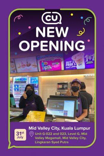 CU-Opening-Promotion-at-Mid-Valley-Megamall-350x525 - Kuala Lumpur Promotions & Freebies Selangor Supermarket & Hypermarket 