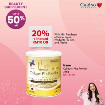 Caring-Pharmacy-Beauty-Supplement-Promotion-6-350x350 - Beauty & Health Health Supplements Johor Kedah Kelantan Kuala Lumpur Melaka Negeri Sembilan Pahang Penang Perak Perlis Personal Care Promotions & Freebies Putrajaya Sabah Sarawak Selangor Terengganu