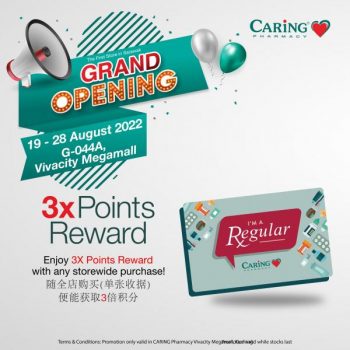 Caring-Pharmacy-Opening-Promotion-at-Vivacity-Megamall-3-350x350 - Beauty & Health Health Supplements Personal Care Promotions & Freebies Sarawak 