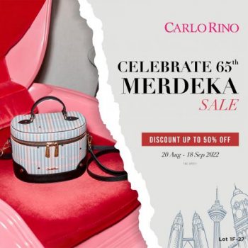Carlo-Rino-Merdeka-Sale-at-Sunway-Carnival-Mall-350x350 - Bags Fashion Accessories Fashion Lifestyle & Department Store Malaysia Sales Penang 