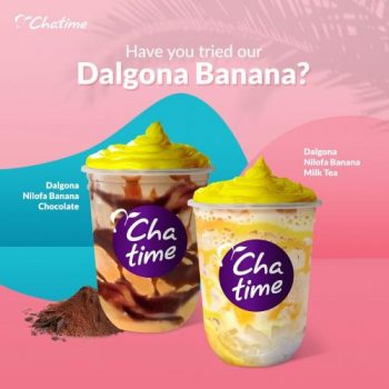 Chatime-Dalgona-Banana-Promo-350x350 - Beverages Food , Restaurant & Pub Johor Kedah Kelantan Kuala Lumpur Melaka Negeri Sembilan Pahang Penang Perak Perlis Promotions & Freebies Putrajaya Sabah Sarawak Selangor Terengganu 