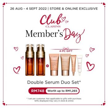 Clarins-Members-Day-Deal-2-350x350 - Beauty & Health Johor Kedah Kelantan Kuala Lumpur Melaka Negeri Sembilan Pahang Penang Perak Perlis Personal Care Promotions & Freebies Putrajaya Sabah Sarawak Selangor Skincare Terengganu 