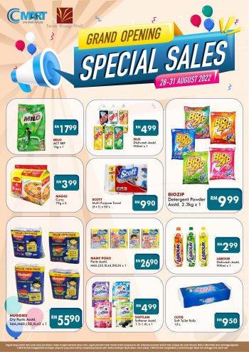 Cmart-Opening-Promotion-at-Serai-Wangi-Mall-1-350x495 - Kedah Promotions & Freebies Supermarket & Hypermarket 