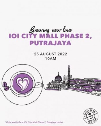 Coffee-Bean-Opening-Promotion-at-IOI-City-Mall-Phase-2-350x437 - Beverages Food , Restaurant & Pub Promotions & Freebies Putrajaya 