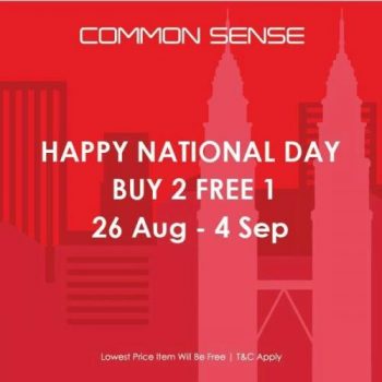 Common-Sense-Merdeka-Promotion-at-Freeport-AFamosa-350x350 - Apparels Fashion Accessories Fashion Lifestyle & Department Store Melaka Promotions & Freebies 