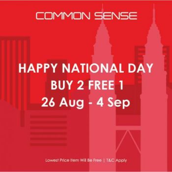 Common-Sense-Merdeka-Promotion-at-MyTOWN-350x350 - Apparels Fashion Lifestyle & Department Store Kuala Lumpur Promotions & Freebies Selangor 