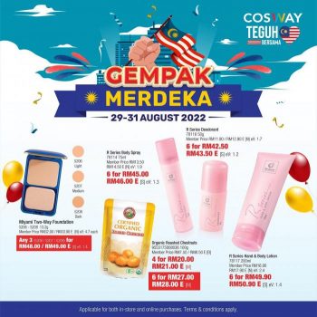 Cosway-Gempak-Merdeka-Promotion-1-350x350 - Beauty & Health Cosmetics Fragrances Health Supplements Johor Kedah Kelantan Kuala Lumpur Melaka Negeri Sembilan Others Pahang Penang Perak Perlis Personal Care Promotions & Freebies Putrajaya Sabah Sarawak Selangor Terengganu 
